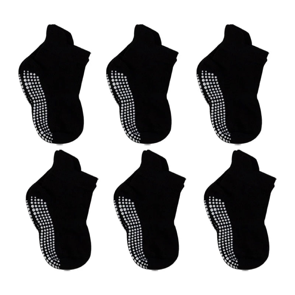 6 Paar Anti-Rutsch Babysocken – Finn