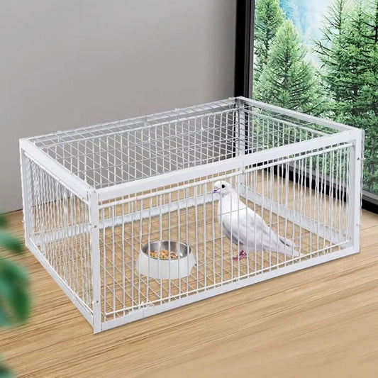 Tierschonende Vogelfalle mit Rückschlagsicherung – BirdSafe Falle