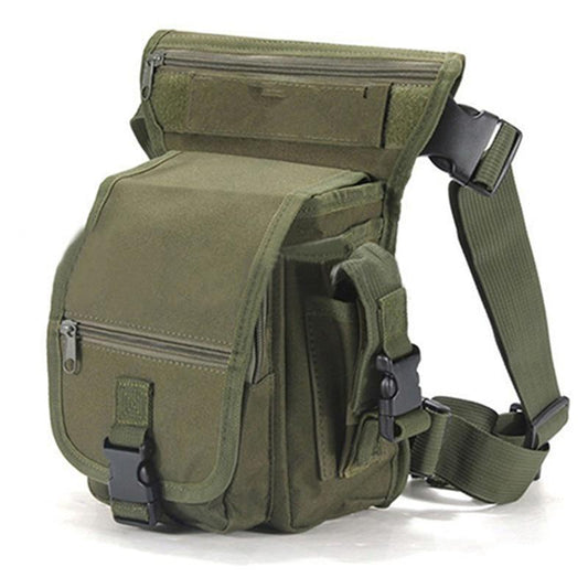 Strapazierfähige Taktische Oberschenkel-Tasche für Herren – Wasserdichtes Multi-Taschen-Design