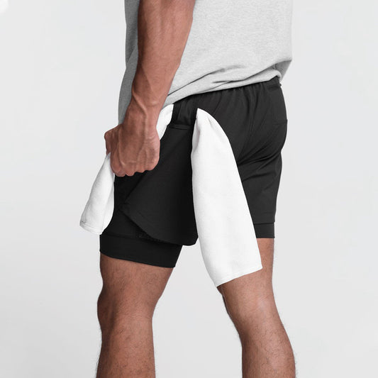 Trainingsshorts Herren | Schnell trocknend | Innenhose | Für Sport & Freizeit-Luzern Mode