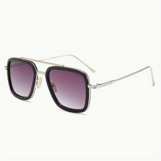 Unisex | Luxus Sonnenbrille UV400 | Trendiges Premium-Modell für den Sommer-Lila-Luzern Mode