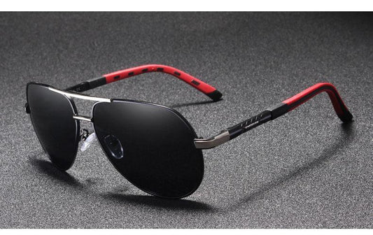 Herren Sonnenbrille | Vintage | UV-Schutz | Polarisiert | Robust-Luzern Mode