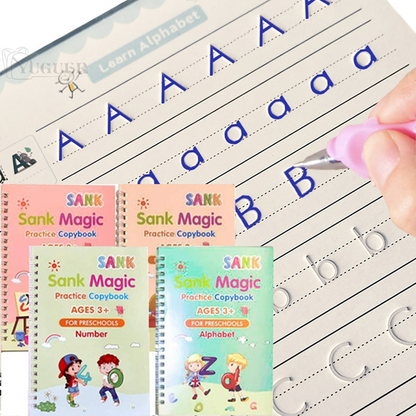 Wiederverwendbares Schreibübungsbuch – LetterLust