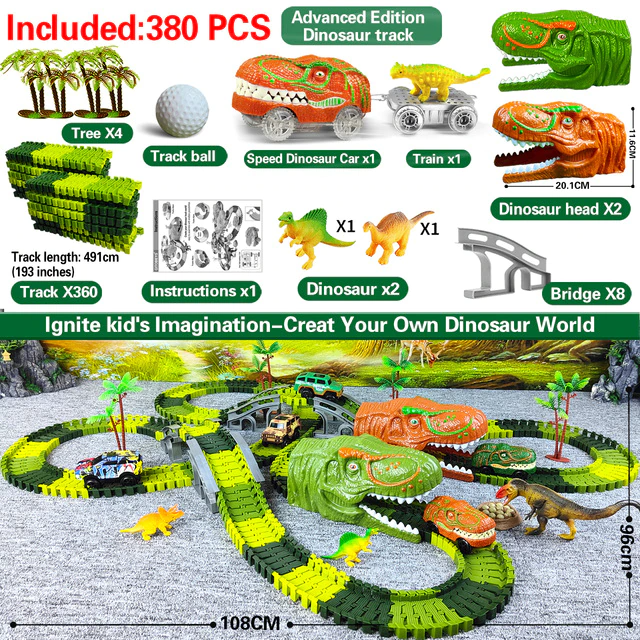 Eisenbahn-Spielset – DinoTrack