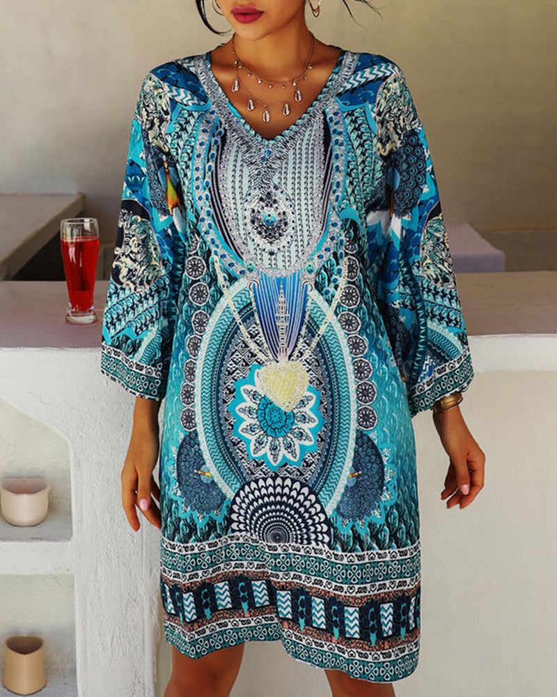 Boho-Sommerkleid mit lockerem Schnitt – Nina