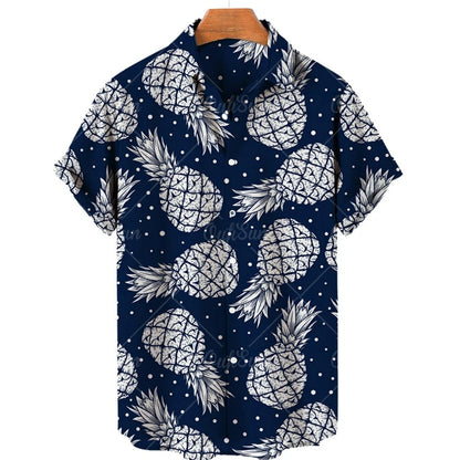 Tropisches Hawaii-Kurzarmhemd – Mateo
