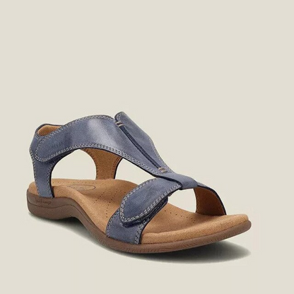 Orthopädische Damen-Sandalen mit Keilabsatz & Komfortsohle – Eleni