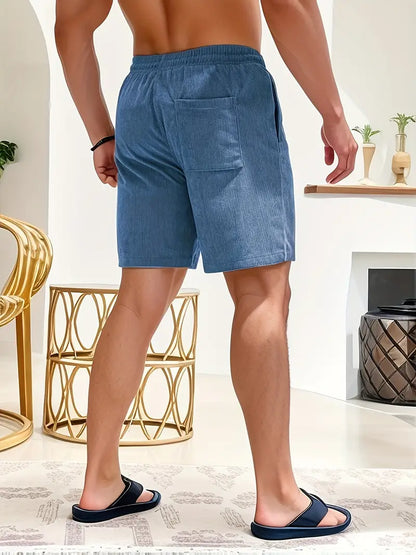Sommerliche Herren-Badehose mit verstellbarem Bund – Jens