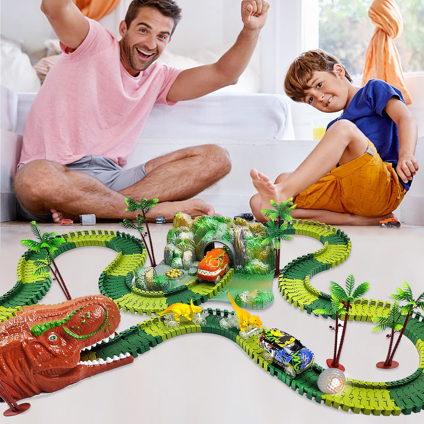 Eisenbahn-Spielset – DinoTrack