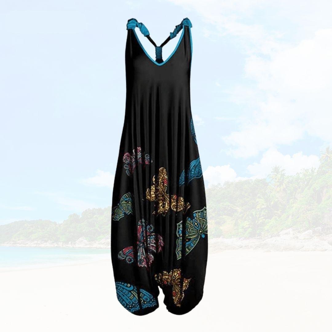 Sommer-Jumpsuit für Damen mit lässigem Schnitt – Elenya