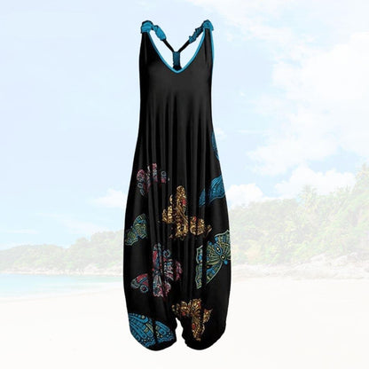 Sommer-Jumpsuit für Damen mit lässigem Schnitt – Elenya