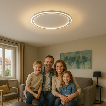 NordGlow | Dimmbarer LED-Deckenstrahler im Skandi-Stil