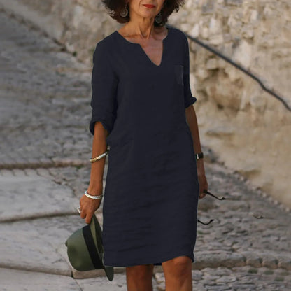 Stilvolles lässiges Sommerkleid – Isalie