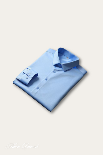 Stilvolles Satin Herrenhemd – Dario
