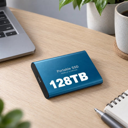 128 TB External SSD For Video Editing And Fast Portable Storage