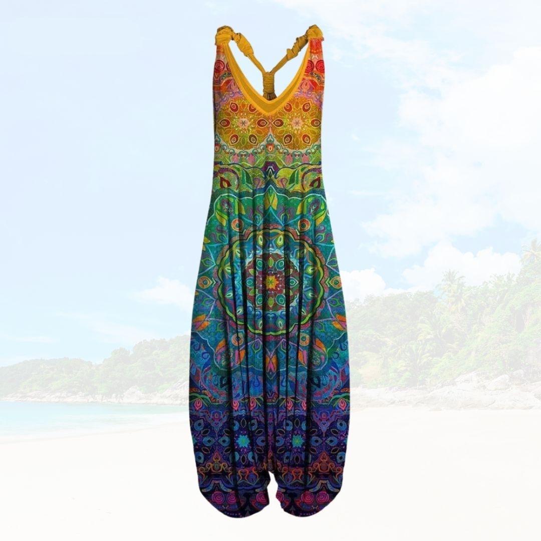 Sommer-Jumpsuit für Damen mit lässigem Schnitt – Elenya