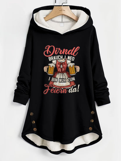 Wärmender Damen Hoodie – Sabine Oktoberfest 2026