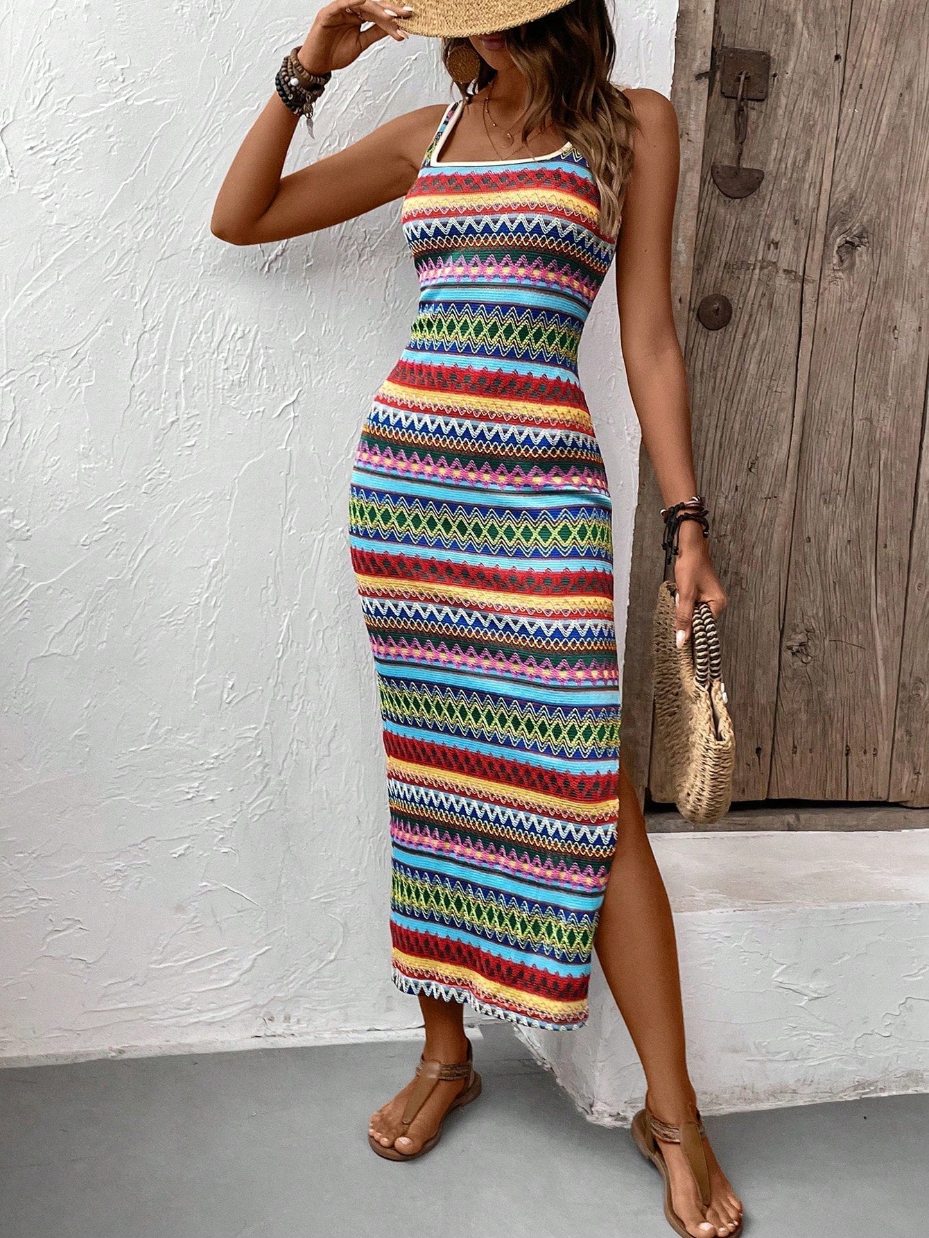 Strandkleid im Ibiza-Stil mit bohemischem Flair – Solea