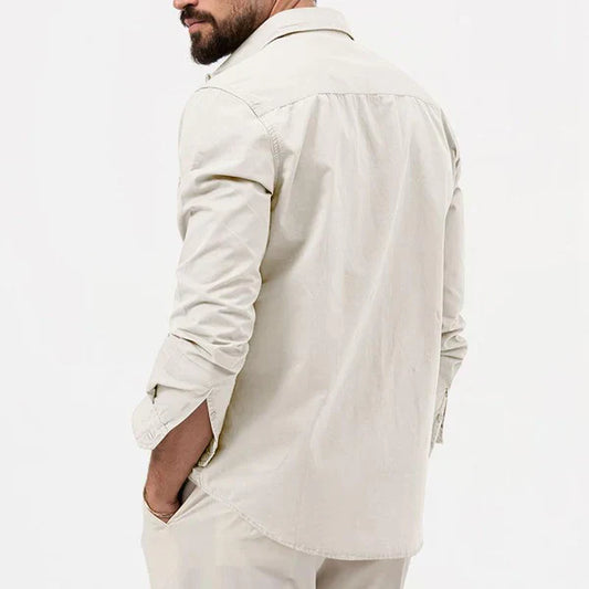 Stylische Herren Cargo Hemd - Tobias