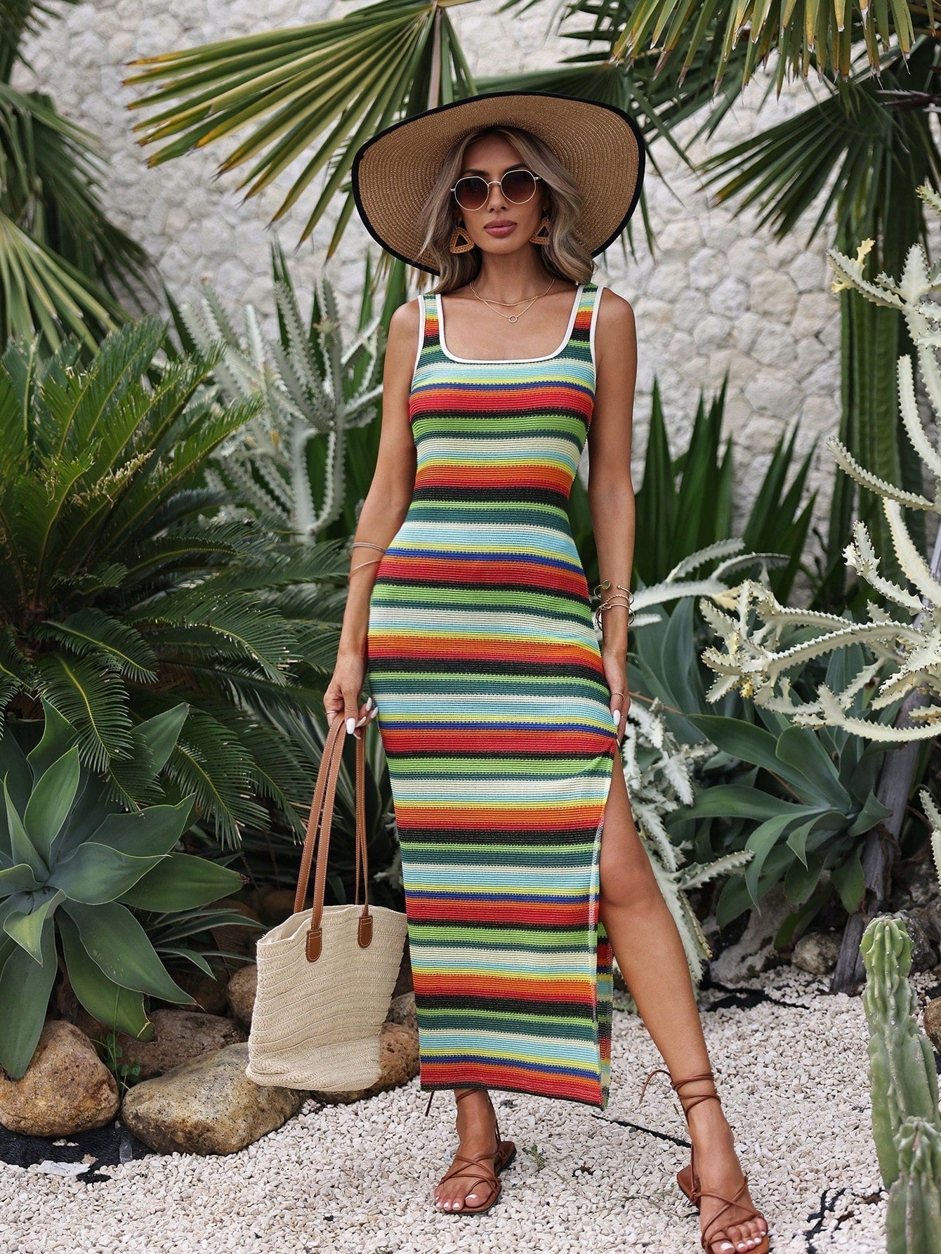 Strandkleid im Ibiza-Stil mit bohemischem Flair – Solea