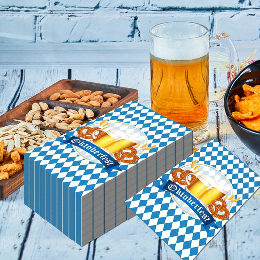 Papier Servietten (120 Stück) – WiesnServus Oktoberfest 2026