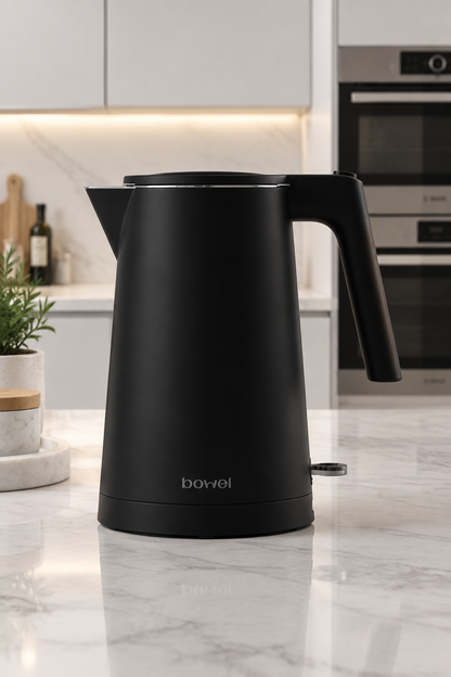 Elektrischer Wasserkocher | Modernes Design mit Temperaturregelung und 1500 W