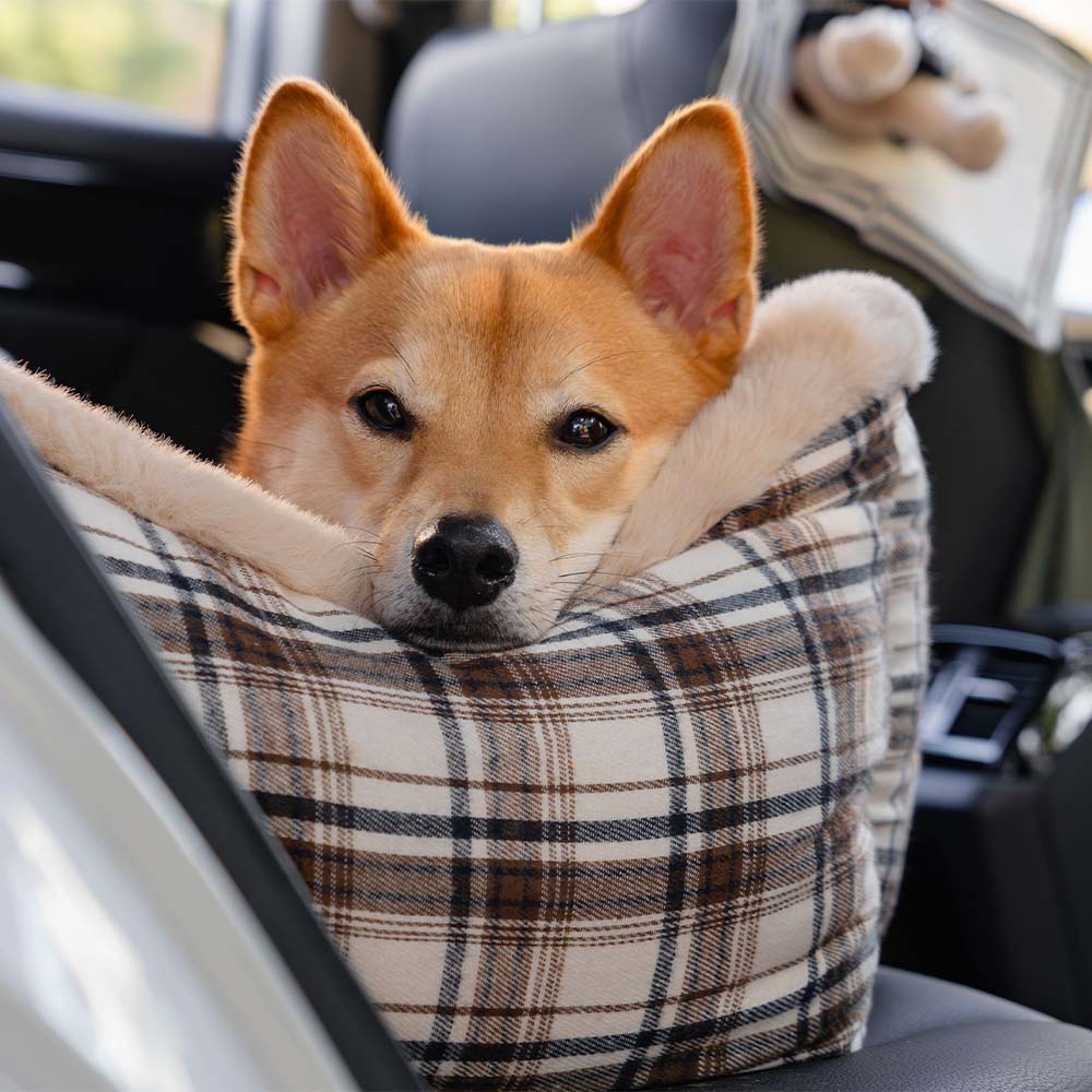 Plüsch-Autositz für Haustiere – RideSafe CozySeat