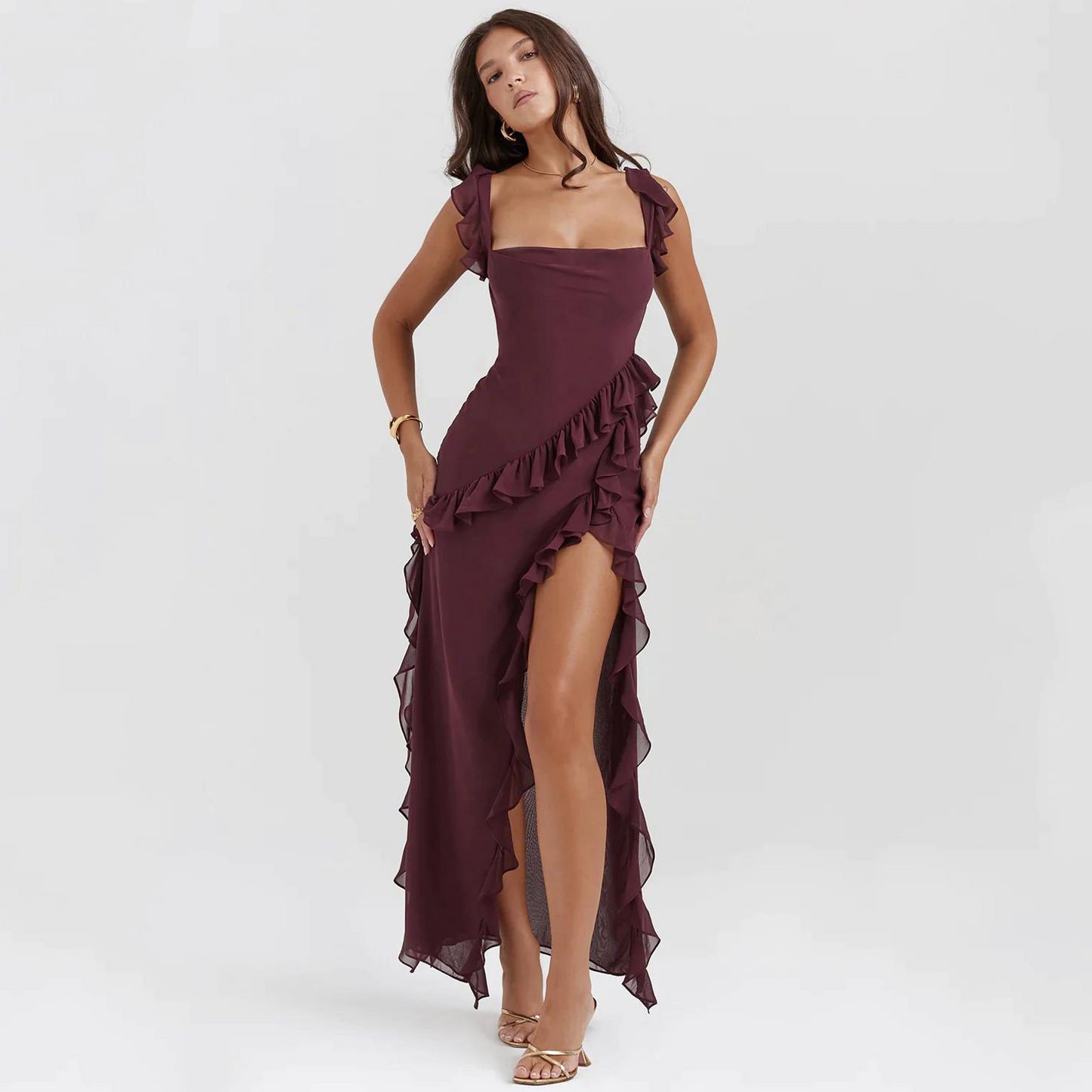 Sommerkleid mit Rüschen – Amara