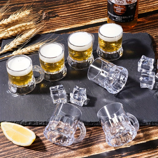 Transparente Mini-Bierkrüge 2er-Set (je 12 Stück) – MiniKrugSet Oktoberfest 2026
