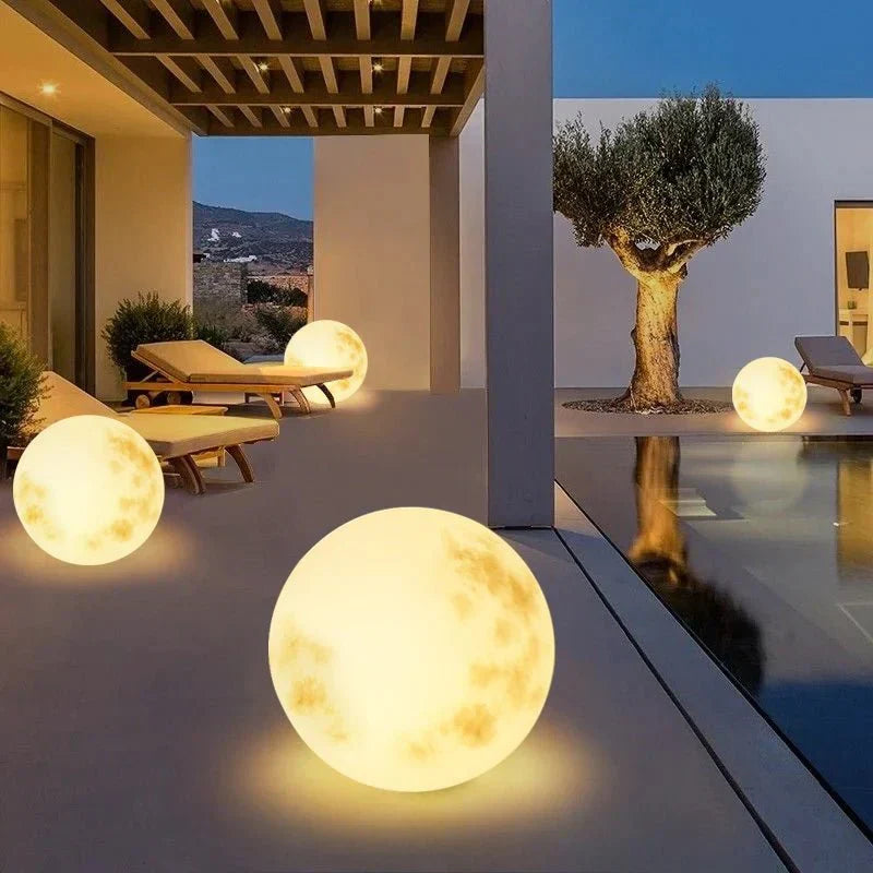 Magische Mondlicht Gartenlampe - LunaGlow