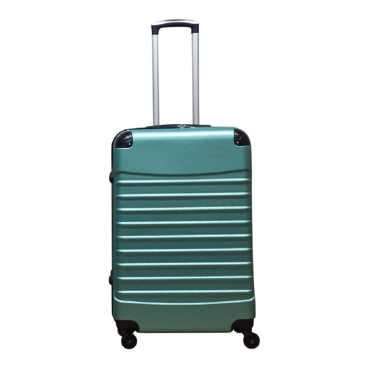 Grünes Kofferset | 2-Teilig | Handgepäck | L-Koffer | ABS | Robust-Luzern Mode
