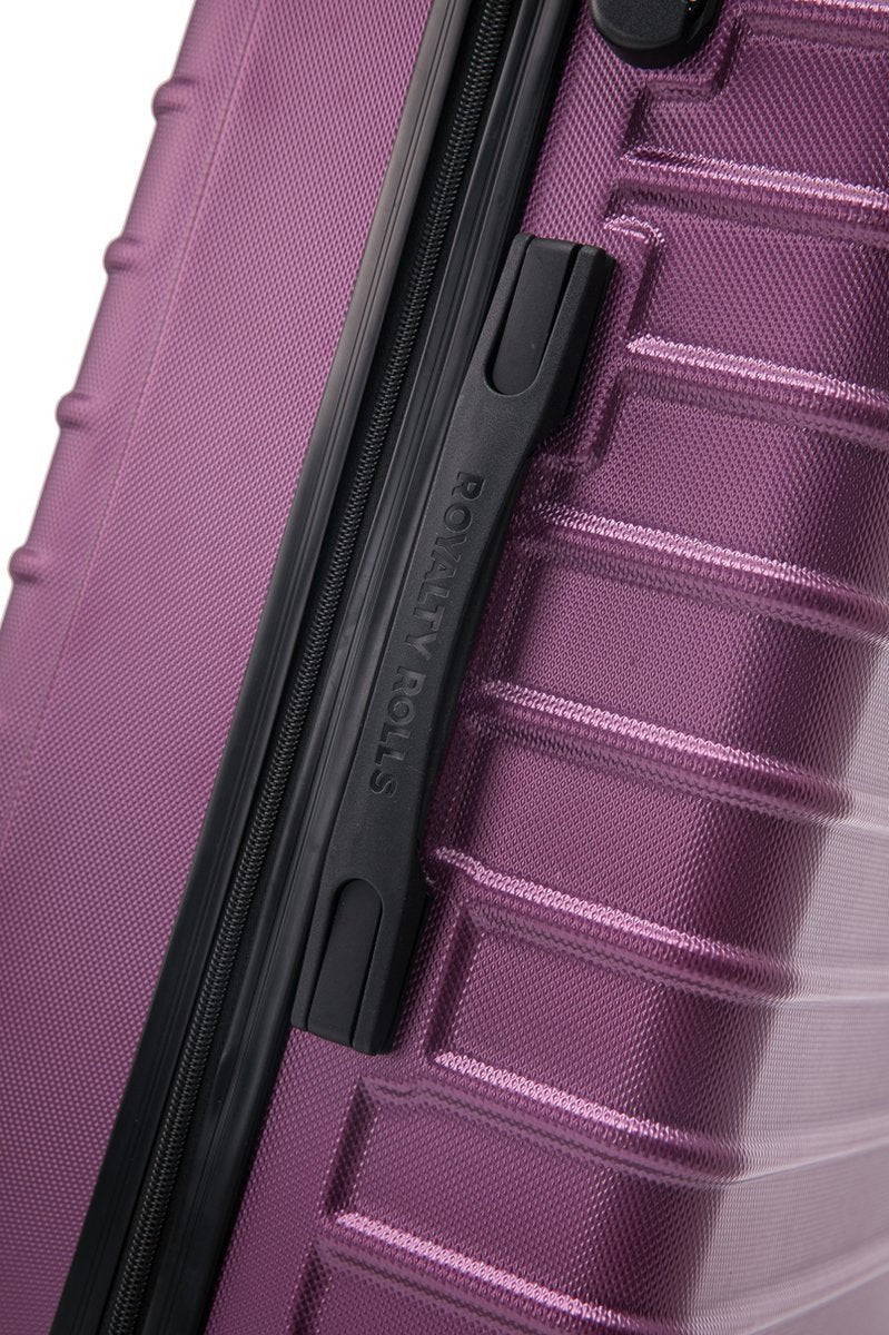 Hartschalen-Kofferset | 2-Teilig | Rosa | XL | Robust | Leicht | ABS-Luzern Mode