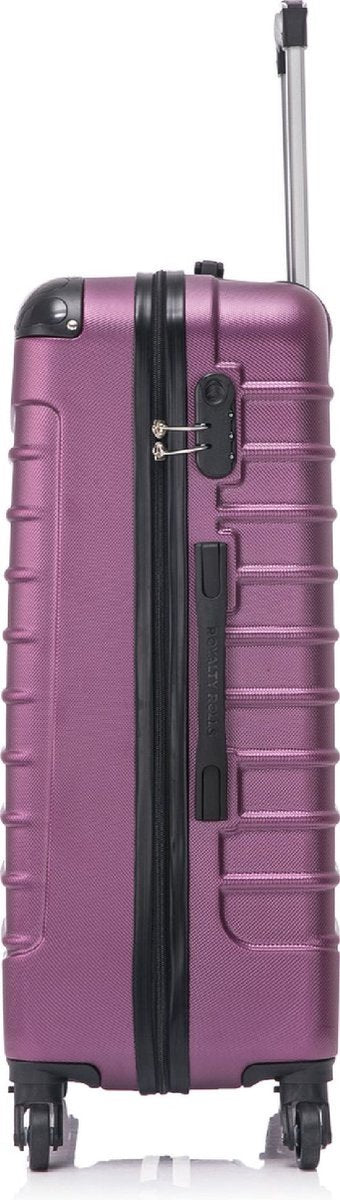 Hartschalen-Kofferset | 2-Teilig | Rosa | XL | Robust | Leicht | ABS-Luzern Mode
