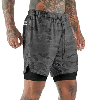 Herren-Laufshorts mit doppelter Lage – Milan