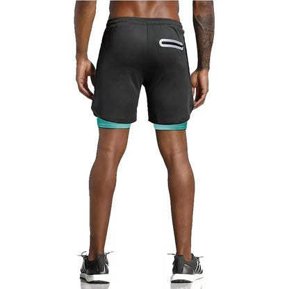 Herren-Laufshorts mit doppelter Lage – Milan
