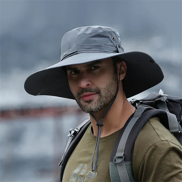 Outdoor-Sommerhut mit verstellbarem Kinnriemen und wasserabweisendem Material – Ranger