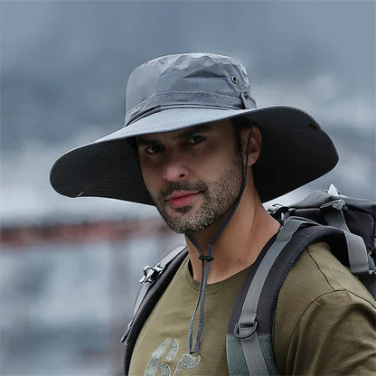 Outdoor-Sommerhut mit verstellbarem Kinnriemen und wasserabweisendem Material – Ranger