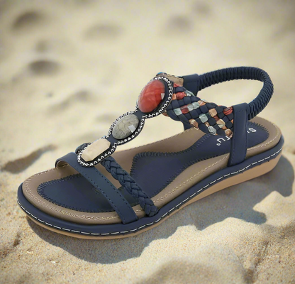 Stilvolle flache Damensandalen – Claire