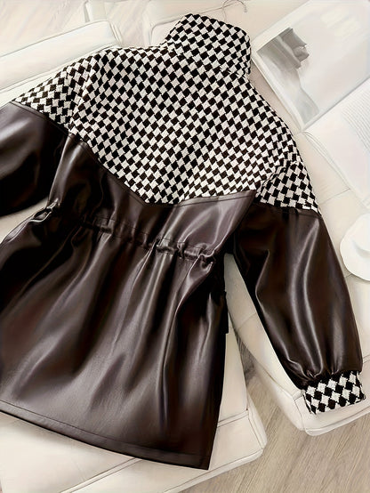 Damen Plüschjacke für Herbst & Winter – Maribel