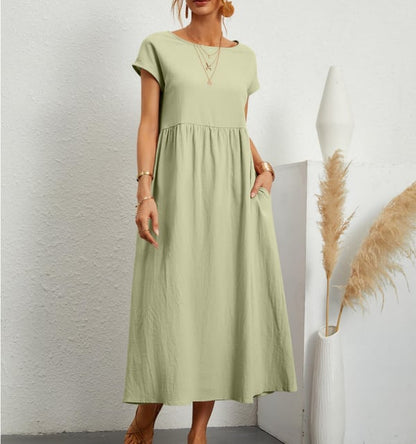 Luftiges Leinenkleid – Elodie