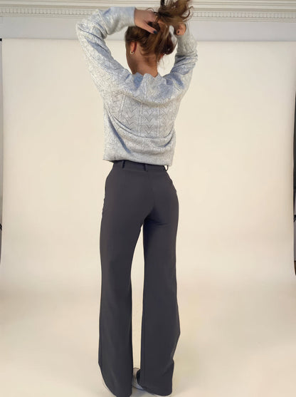 Stylische Weite Damenhose – Aurelia