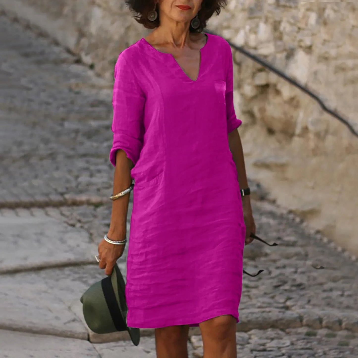 Stilvolles lässiges Sommerkleid – Isalie