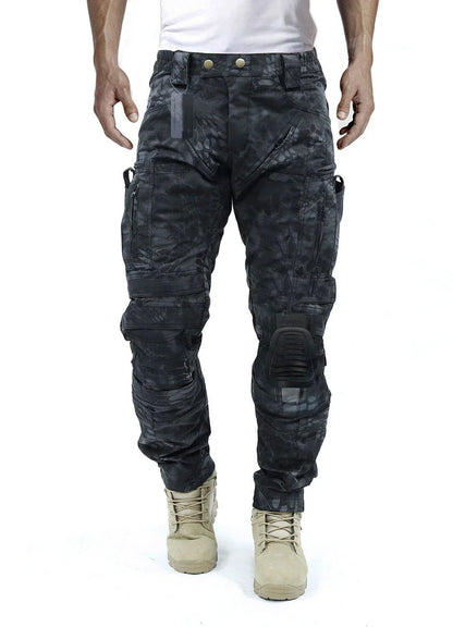 Funktionale Herren Cargo-Hose mit Knieschutz – Bram