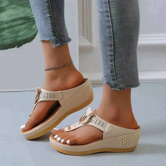 Bequeme Damensandalen mit stützender Passform – Talia