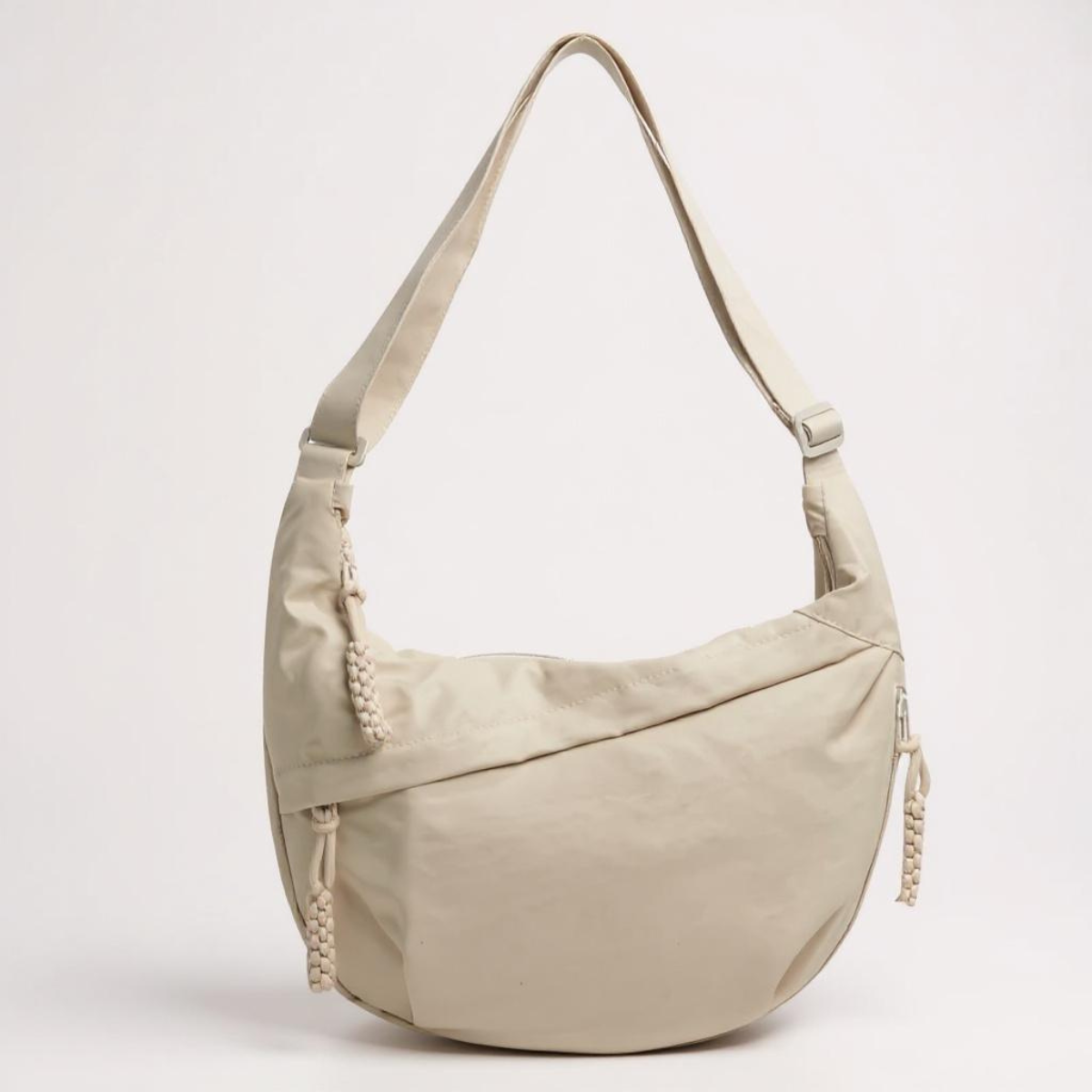 Crescent Shoulder Bag – Sustainable Nylon with Adjustable Strap 6