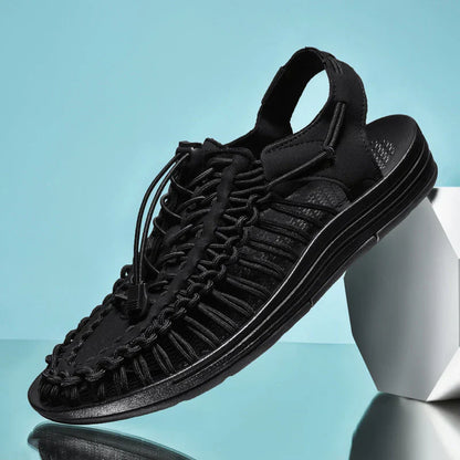Stylische Herren Mesh Sandalen - Renzo