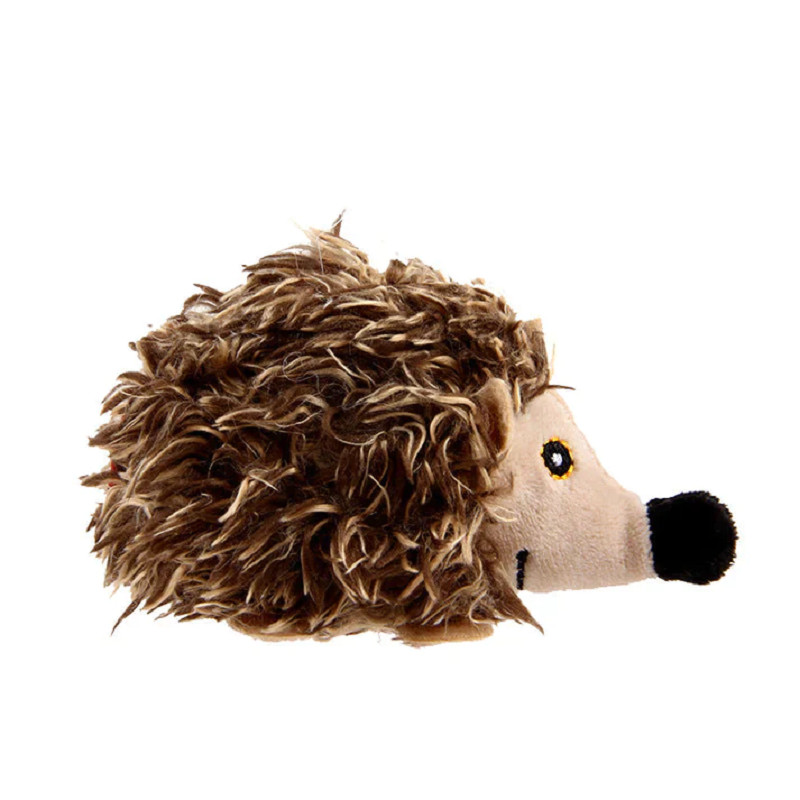 Plüschigel Spielzeug, braun, weiches Material, Kinder, Geschenk, Tierform, Kuscheltier.