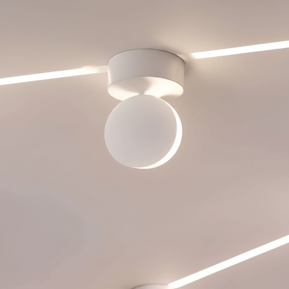 360 Grad Projektionsleuchte Aus Edelstahl - VibeSphere