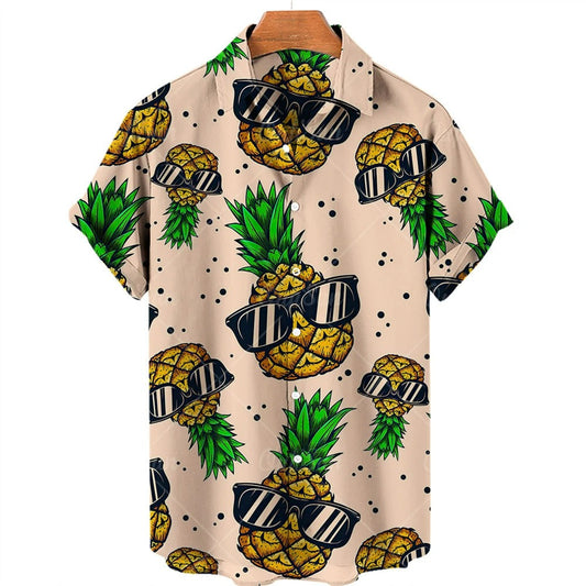 Tropisches Hawaii-Kurzarmhemd – Mateo