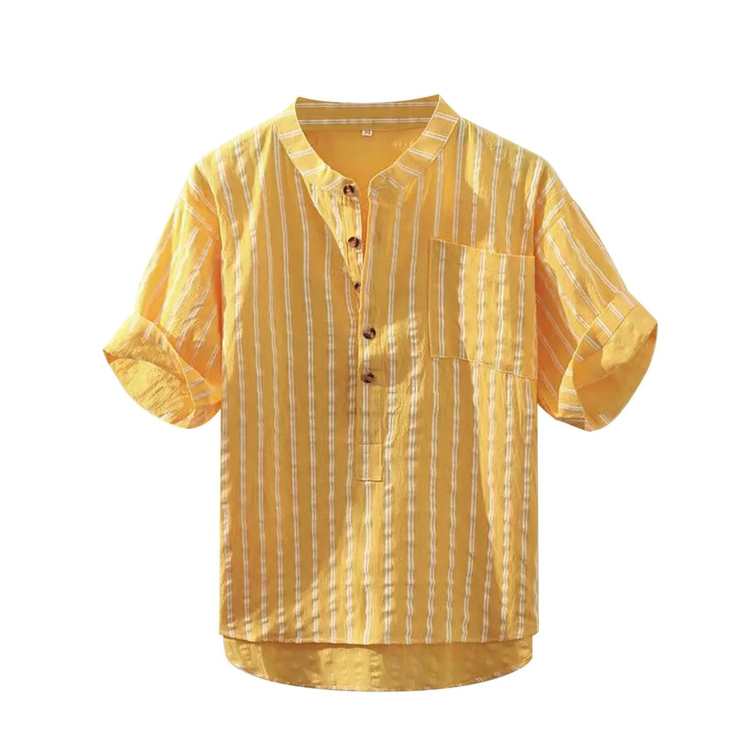 Gestreiftes Herren-Sommerhemd – Jesse